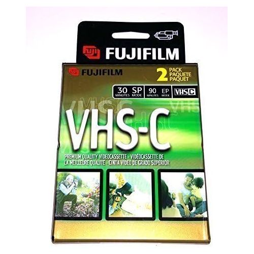 후지필름 2 FujiFilm Video TC-30 VHS-C Premium Quality Videocassette VHS Camcorder Cassette