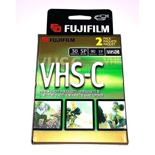 후지필름 2 FujiFilm Video TC-30 VHS-C Premium Quality Videocassette VHS Camcorder Cassette