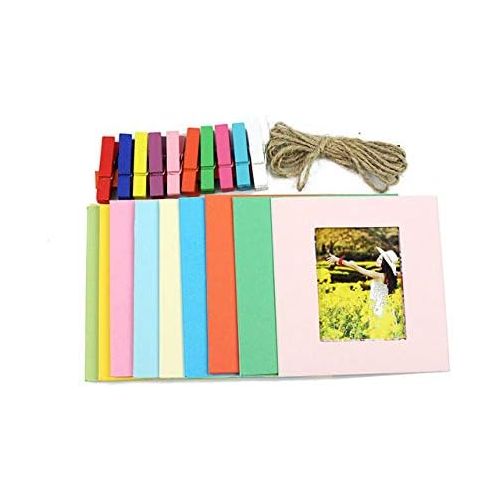 후지필름 2X Fujifilm instax Square Instant Film (40 Exposures) + Hanging Photo Frames for Square Film Assorted Colors ? Deluxe Accessory Bundle