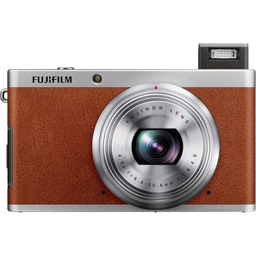 후지필름 Fujifilm XF1 12 MP Digital Camera with 3-Inch LCD (Brown)