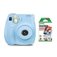 fujifilm instax Mini 7s Light Blue + 10 Exposures Instant Film Camera (New)