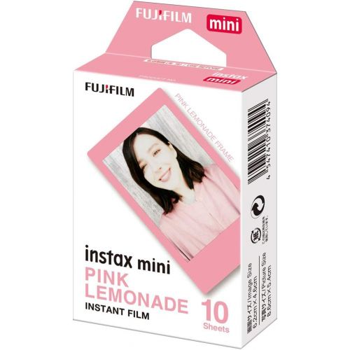 후지필름 Fujifilm Instax Mini Confetti Film - 10 Exposures + Fujifilm Instax Mini Pink Lemonade Film - 10 Exposures