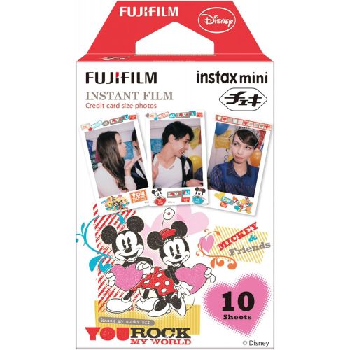 후지필름 Fujifilm Instax Mini Film Disney Mickey & Friends