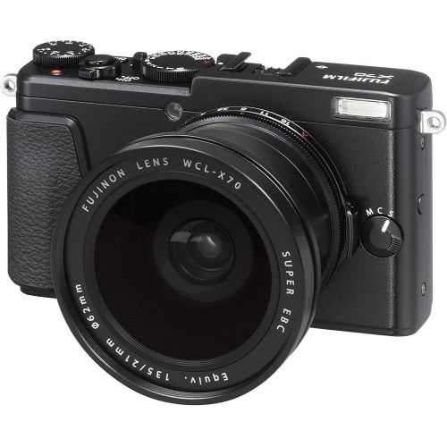 후지필름 Fujifilm WCL-X70 Wide Conversion Lens (Black)