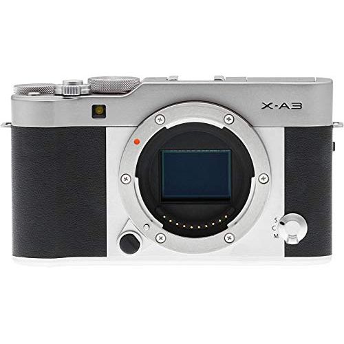 후지필름 Fujifilm X-A3 Mirrorless Digital Camera Body Only (Silver) (Kit Box)