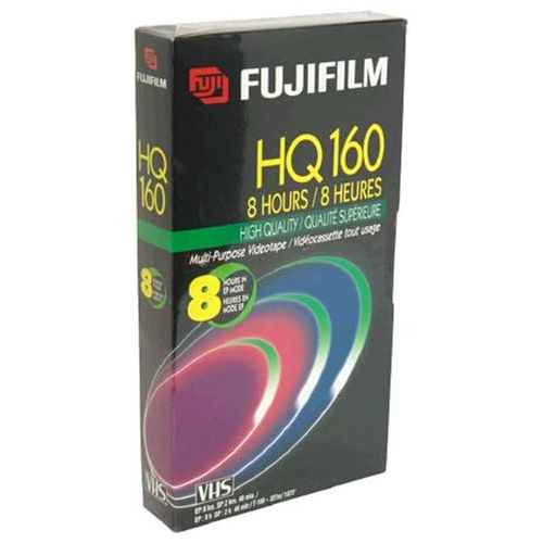 후지필름 Fujifilm Fuji 23021161 Standard Grade VHS Video Tape (8 Hrs.)
