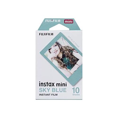 후지필름 Fujifilm Instax Mini 8 & Mini 9 Instant Film 2-Pack (20 Sheets) Value Set for Fujifilm Instax Mini 8 & Mini 9 Cameras - Sky Blue …