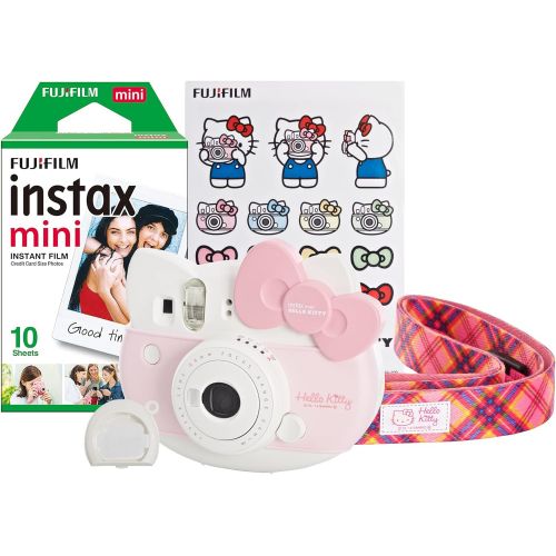 후지필름 Fujifilm Instax Hello Kitty Instant Film Camera (Pink) - International Version