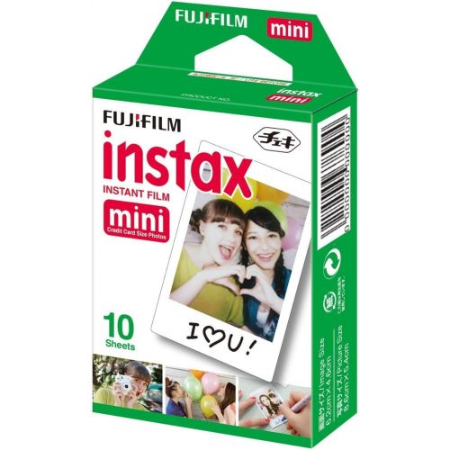 후지필름 Fujifilm Mini 11 Camera with Clear Case, Films and Stickers Bundle … (Blush Pink)