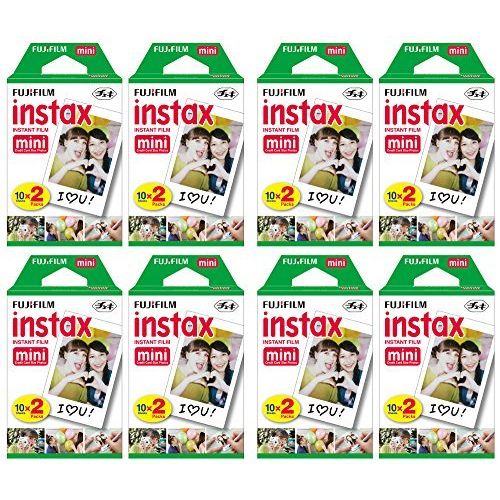 후지필름 Fujifilm Instax Mini Instant Film (8 Twin Packs, 160 Total Pictures) for Instax Cameras