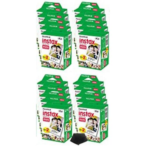 후지필름 Fujifilm Instax Mini Instant Film (20 Twin Packs, 400 Total Pictures) for Instax Cameras