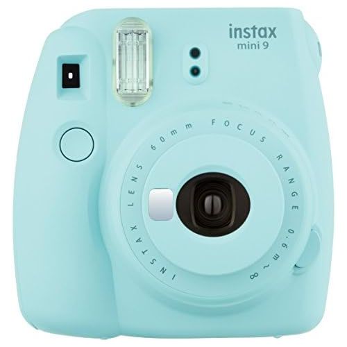후지필름 Fujifilm Instax Mini 9 Instant Camera - Ice Blue, 2.7x4.7x4.6 (Instax Mini 9 - Ice Blue)
