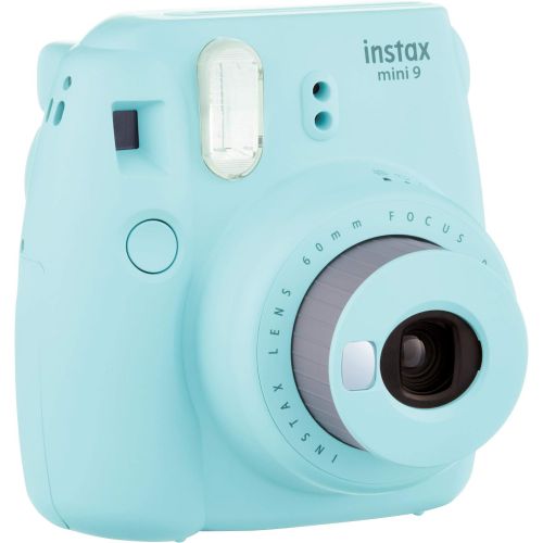 후지필름 Fujifilm Instax Mini 9 Instant Camera - Ice Blue, 2.7x4.7x4.6 (Instax Mini 9 - Ice Blue)