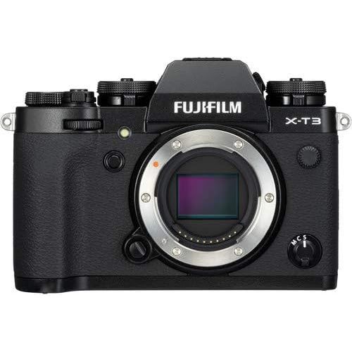 후지필름 FUJIFILM X-T3 Mirrorless Digital Camera Body with XF 16-80mm f/4 R OIS WR Lens Bundle, Includes: SanDisk 64GB Extreme SDXC Memory Card, Card Reader, Memory Card Wallet + More (8 It