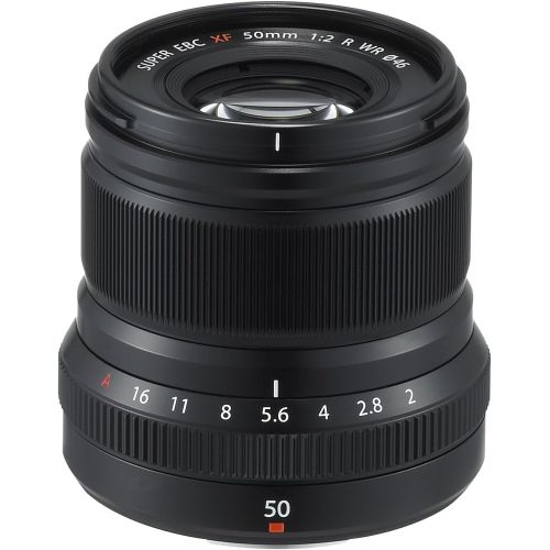 후지필름 Fujifilm Fujinon XF50mmF2 R WR Lens - Black