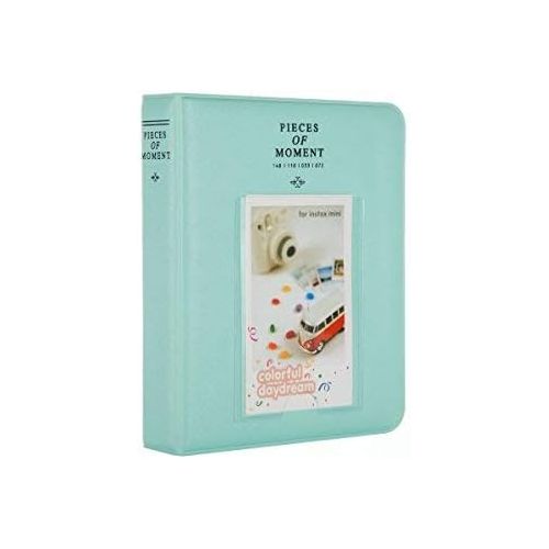 후지필름 Fujifilm Instax Mini 11 Ice Blue Instant Camera Plus Original Fuji Case, Photo Album and Fujifilm Character 10 Films (Monochrome)