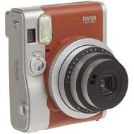 Fujifilm Instax Mini 90 Instant Film Camera (Brown)