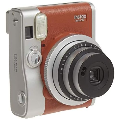 후지필름 Fujifilm Instax Mini 90 Instant Film Camera (Brown)