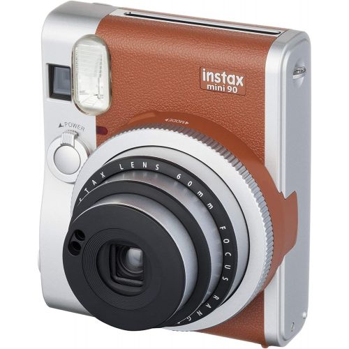 후지필름 Fujifilm Instax Mini 90 Instant Film Camera (Brown)