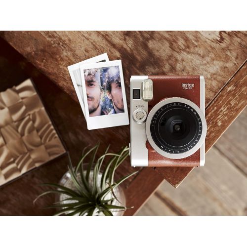 후지필름 Fujifilm Instax Mini 90 Instant Film Camera (Brown)