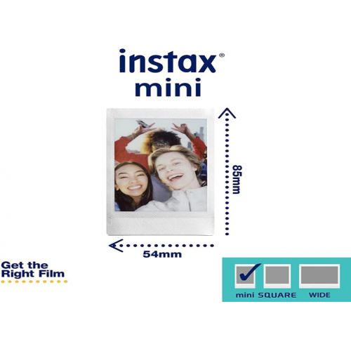 후지필름 Fujifilm Instax Mini Candy Pop Instant Film (10 Color Prints) [International Version]