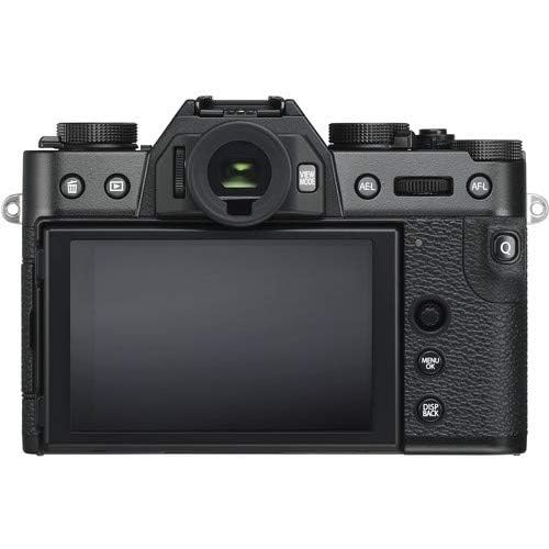 후지필름 FUJIFILM X-T30 Mirrorless Digital Camera Body (Black) Bundle, Includes: SanDisk 64GB Extreme SDXC Memory Card, Card Reader, Memory Card Wallet and Lens Cleaning Kit (5 Items)