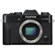 Fujifilm X-T20 Mirrorless Digital Camera, Black (Body Only)