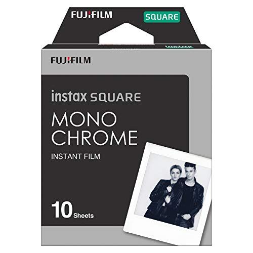 후지필름 Fujifilm Instax Square Monochrome Film - 10 Exposures (16671332)