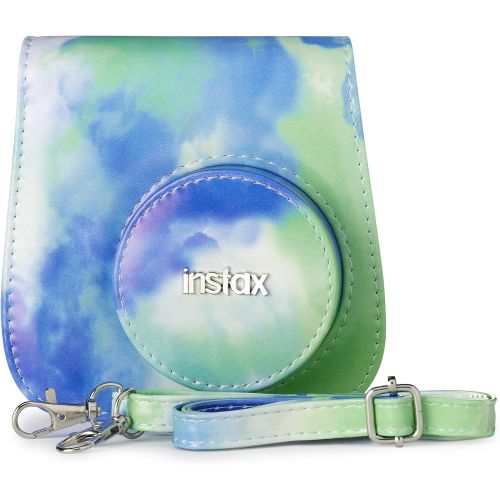 후지필름 Fujifilm Instax Mini 9 Groovy Camera Case - Watercolor Cobalt/Green