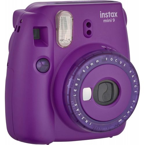 후지필름 Fujifilm Mini 9 Instant Camera with Clear Accents (Purple)