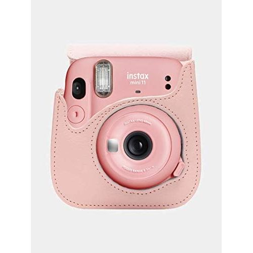 후지필름 Fujifilm Instax Mini 11 Instant Camera with Case, 60 Fuji Films, Decoration Stickers, Frames, Photo Album and More Accessory kit (Dusty Pink)