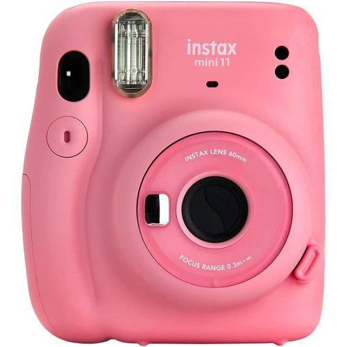 후지필름 Fujifilm Instax Mini 11 Instant Camera Bundle-Deluxe Kit with Carry Case, Fuji Instax Mini Film (20 Sheets) Color Filters, Photo Album and Accessories