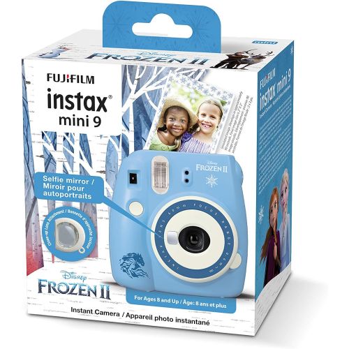 후지필름 Fujifilm Instax Mini 9 Instant Camera, Disney Frozen 2