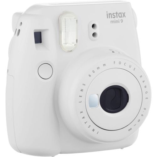 후지필름 Fujifilm Instax Mini 9 Instant Camera, Smokey White