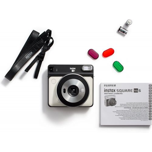 후지필름 Fujifilm Instax Square SQ6 - Instant Film Camera - Pearl White