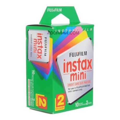 후지필름 Fujifilm Instax Mini 11 Instant Film Camera, Lilac Purple instax Mini Instant Daylight Film Twin Pack, 20 Exposures