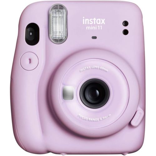 후지필름 Fujifilm Instax Mini 11 Instant Film Camera, Lilac Purple instax Mini Instant Daylight Film Twin Pack, 20 Exposures