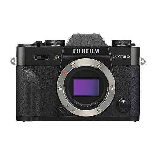 후지필름 Fujifilm X-T30 Mirrorless Digital Camera, Black (Body Only)