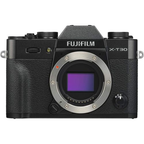 후지필름 Fujifilm X-T30 Mirrorless Digital Camera, Black (Body Only)