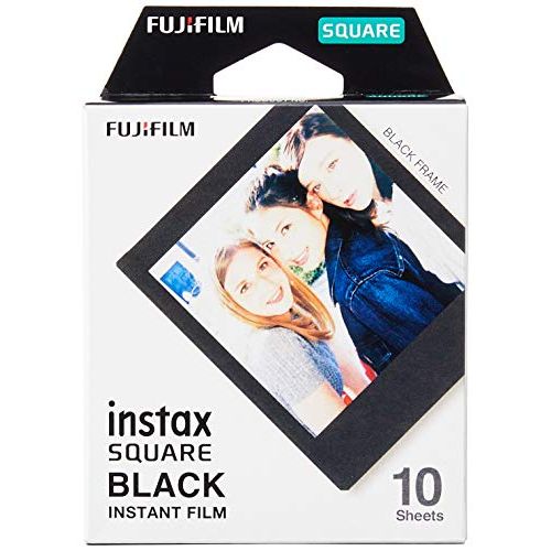 후지필름 Fujifilm Instax Square Black Film - 10 Exposures