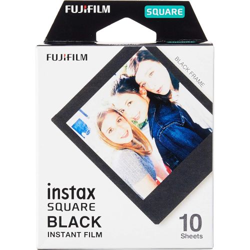 후지필름 Fujifilm Instax Square Black Film - 10 Exposures