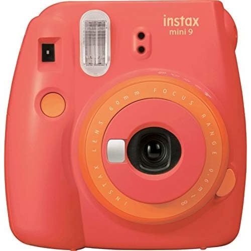후지필름 Fujifilm Mini 9 Instant Camera - Coral Papaya