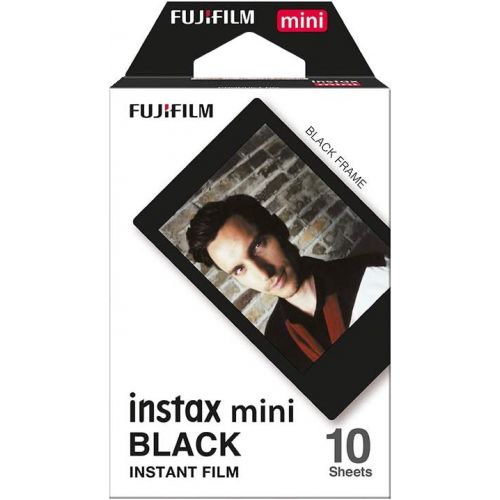 후지필름 Fujifilm Instax Mini Black Film - 10 Exposures