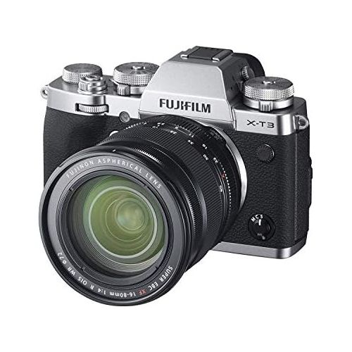 후지필름 Fujifilm X-T3 Mirrorless Digital Camera w/XF16-80mm Lens Kit - Silver