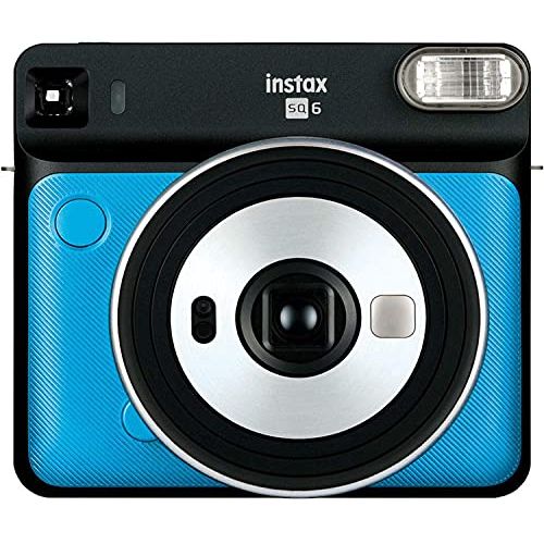 후지필름 Fujifilm Instax Square SQ6 - Instant Film Camera - Metallic Blue