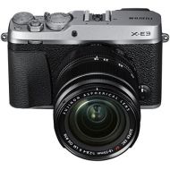 Fujifilm X-E3 Mirrorless Digital Camera w/XF18-55mm Lens Kit - Silver