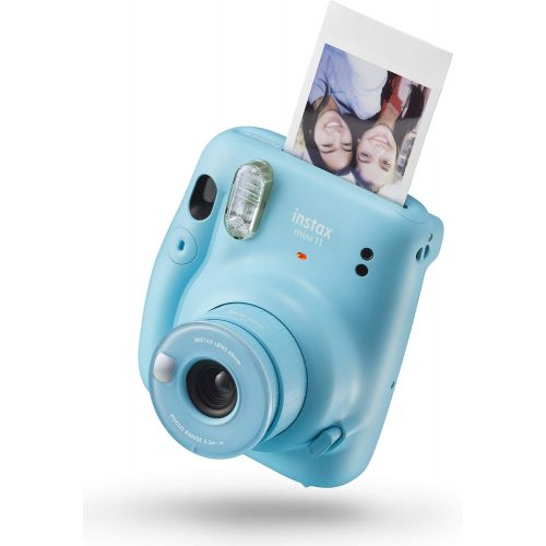 후지필름 Fujifilm Instax Mini 11 Instant Camera - Sky Blue, 4.8 x 4.2 x 2.6, Camera Only
