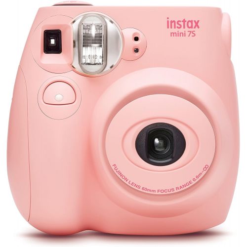 후지필름 FUJIFILM Instax Mini 7s Instant Camera Bundle - Light Pink