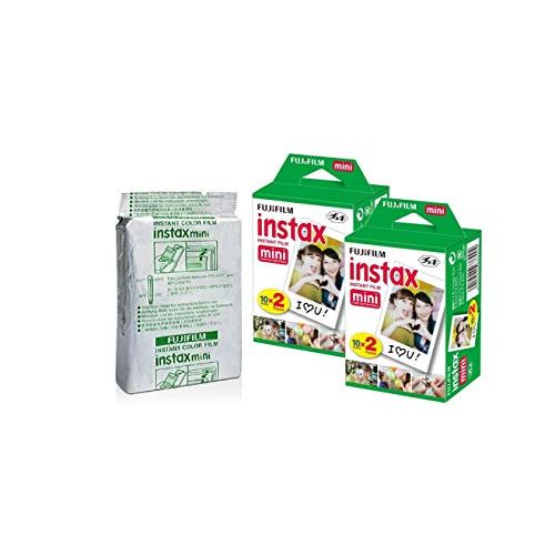 후지필름 Fujifilm Instax Mini Instant Film, 10 Sheets×5 Pack(Total 50 Shoots) [Bulk Packaging]