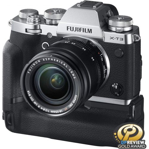 후지필름 Fujifilm X-T3 Mirrorless Digital Camera w/XF18-55mm Lens Kit - Silver